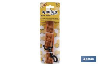 Reflective dog training leash | Available in different sizes | Orange - Cofan