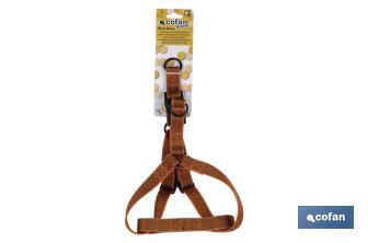 Reflective dog harness | Orange | Available in various sizes - Cofan