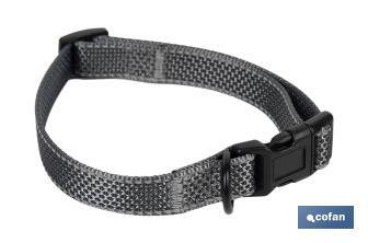 Collar Reflectante para Perros | Color: Gris | Varias Tallas - Cofan