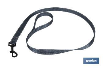 Reflective dog leash | Available in various sizes | Grey - Cofan