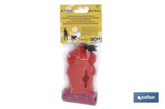 Poop bag dispenser for pets | Available in various colours - Cofan