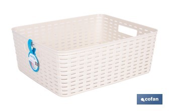 Panier Multi-usages | Capacité 12 L | Panier de Rangement | Panier Organisateur - Cofan
