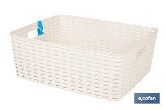 Panier Multi-usages | Capacité 12 L | Panier de Rangement | Panier Organisateur - Cofan