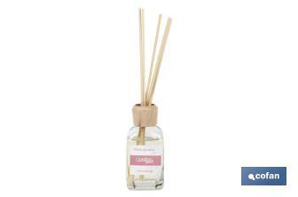 Reed diffuser | Aroma of jasmine | Rattan scent sticks - Cofan