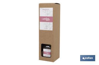 Diffuseur de parfum à bâtonnets | Arôme à jasmin | Diffuseur avec bâtonnets en rotin - Cofan