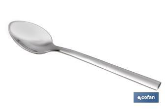Moka spoon | Bari Model | 18/10 Stainless steel | Blister of 3 pieces - Cofan