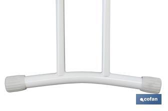 Table à Repasser Tivoli | Dimensions : 125 x 41 cm | Couleur : Noire - Cofan