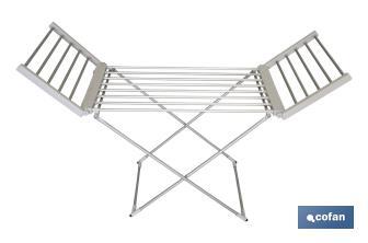 Electric extensible clothes airer 220W, Sahara Model - Cofan