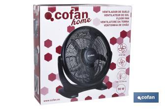 Floor Fan, Toledano Model - Cofan