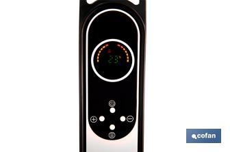 Mica Radiator with Timer-Remote - Cofan
