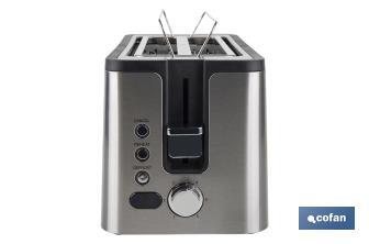 Toaster with two slots, Pasiego Model - Cofan