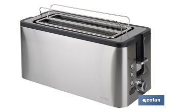 Toaster with two slots, Pasiego Model - Cofan