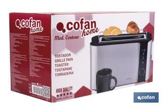 Torradeira de uma Ranhura Modelo Centeno - Cofan