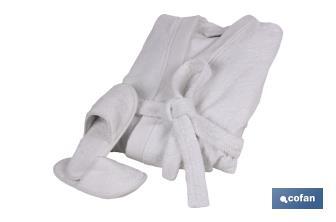 Robe Branco | 100% algodão | Gramagem 500g/m2 | Tamanho S, M, L, XL, XXL - Cofan