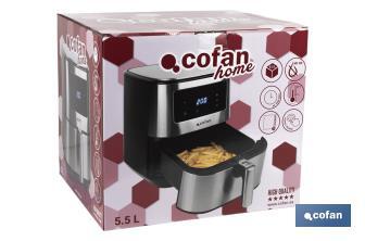 Air fryer | 5.5-litre capacity - Cofan