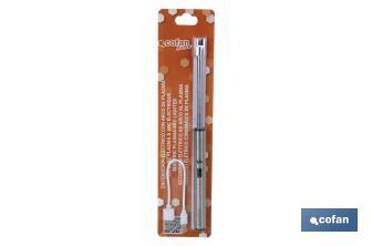 Cofan Allumeur électrique | Briquet USB rechargeable | Briquet plasma à arc électrique | Col flexible | Indicateur de batterie | Dimensions : 26 x 1,5 cm - Cofan