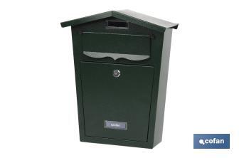 OUTDOOR LETTER BOX "GARDEN" - Cofan