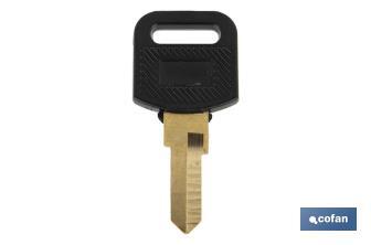 Llave en bruto adecuada para los buzones Cofan - Cofan