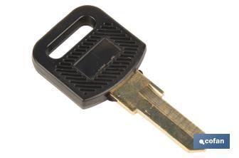 Llave en bruto adecuada para los buzones Cofan - Cofan