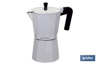 Moka pot | Different capacities | Aluminium | For Induction hobs | Cofan moka pot - Cofan