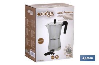 Moka pot | Different capacities | Aluminium | For Induction hobs | Cofan moka pot - Cofan