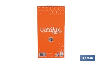 Cafetera italiana inducción | Material: aluminio | Mangos de nylon | Apta para todo tipo de fuegos | Disponible en diferentes capacidades - Cofan