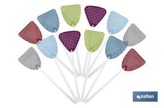 Fly swatter | Plastic | Pack of 12 units - Cofan