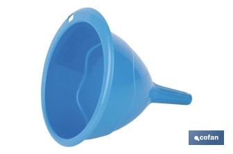 Plastic Funnel | Available in blue with food safety certification | Different Sizes - Cofan
