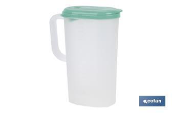 Water jug | 2-litre capacity | Available in three colours - Cofan