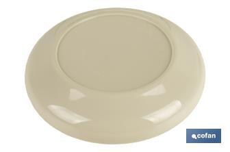 Assiettes rondes | En deux couleurs | Capacité de 850 ml - Cofan