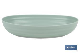 Multipurpose oval serving dish | Available in 2 colours | Size: 24 x 16 x 5.5cm - Cofan