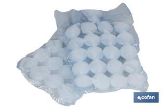 Sacchetti per cubetti di ghiaccio | Dimensioni: 25 x 18,7 cm | Confezione da 10 unità - Cofan