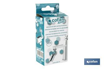 Brise-jet de robinet avec extension rotative universel 720° anti-éclaboussures - Cofan
