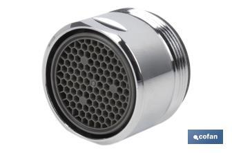 Filtro de Grifo Aireador | Métrica 24 y 28 mm | Sistema de Ahorro de Agua al 50% - Cofan