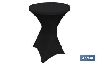Table bar cover | Lycra | Ideal for cocktail parties, weddings, parties and decoration - Cofan