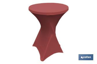 Table bar cover | Lycra | Ideal for cocktail parties, weddings, parties and decoration - Cofan