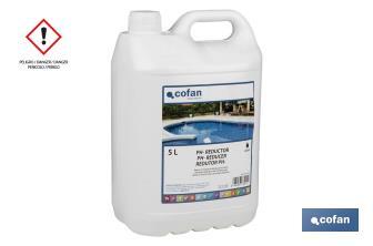 Reducteur de pH liquide pour les piscines - Cofan