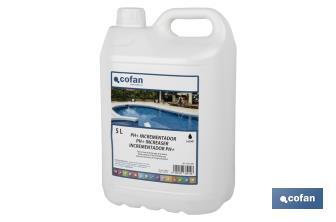 Liquid pH Increaser for Swimming Pools - Cofan