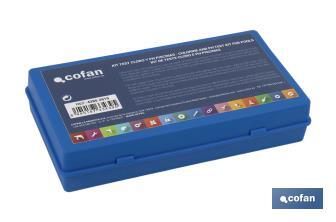Kit con test de cloro y pH para piscinas | Medidor y analizador de agua - Cofan