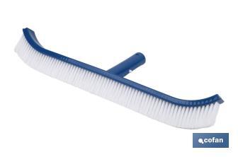 Brosse Courbée pour Piscines | Dimension de la brosse de 45 cm - Cofan