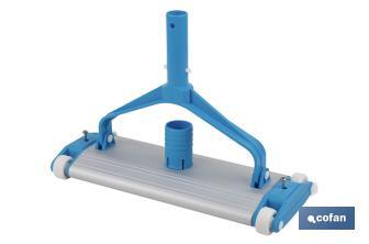 Nettoyeur pour Piscines | Brosse de fond Fabriquée en Aluminium - Cofan