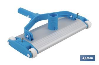 Nettoyeur pour Piscines | Brosse de fond Fabriquée en Aluminium - Cofan