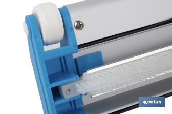 Nettoyeur pour Piscines | Brosse de fond Fabriquée en Aluminium - Cofan