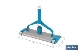 Nettoyeur pour Piscines | Brosse de fond Fabriquée en Aluminium - Cofan