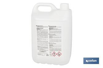 Algicida concentrado de 5 litros para piscinas | Prevención de algas y agua cristalina - Cofan