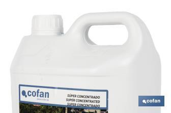 Algicida concentrado de 5 litros para piscinas | Prevención de algas y agua cristalina - Cofan