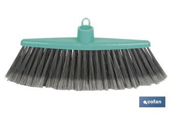 Cepillo de barrer plumado para pequeños espacios | Color: Verde agua - Cofan