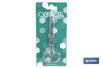 Tijeras de costura profesionales | Hojas de acero al carbono | Precisión y durabilidad en el corte de tejidos | Disponibles en diferentes medidas - Cofan