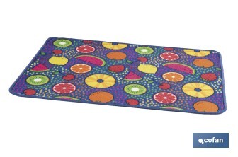 Felpudo entrada casa | Adecuado para interior y exterior | Material resistente | Antideslizante | Diseño divertido | Medidas: 50 x 70 cm - Cofan