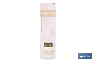 Ambientador de varillas | Aroma a azahar | Difusor con varillas de ratán - Cofan